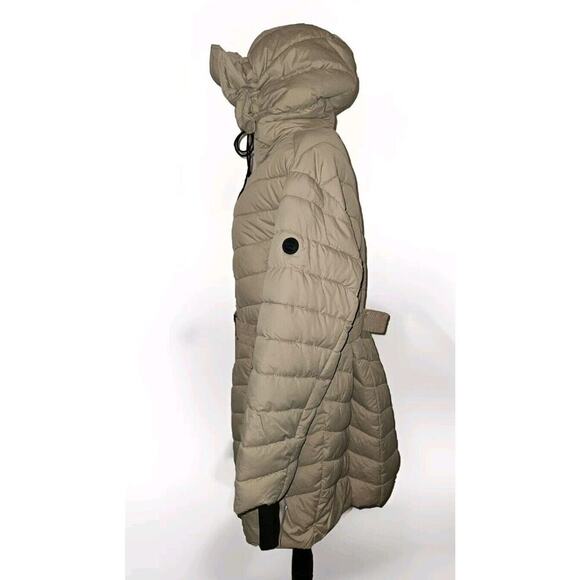 NWT! Jessica Simpson Women's Winter Coat Tan Packable Quilted Puffer 2XL - Picture 6 of 12